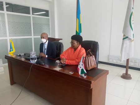 Minisitiri w’ubutabera w’u Burundi ari mu ruzinduko mu Rwanda